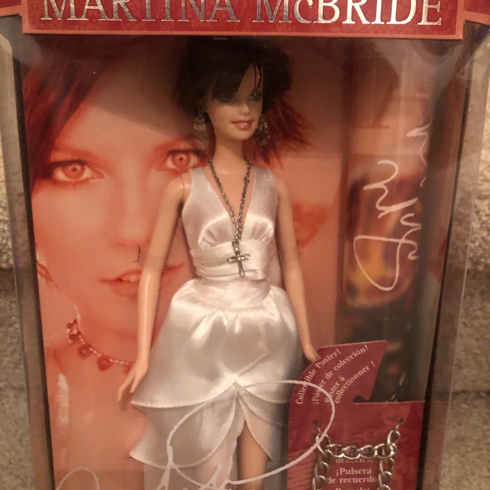 Martina McBride Barbie Doll with Bracelet to wear